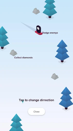 Snow Downhill Fury Screenshot 3