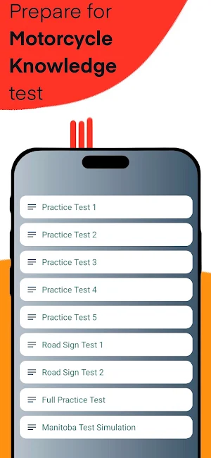 Manitoba Motorcycle Test Prep Screenshot 3