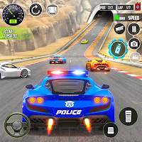 Police Car Race Car Games 3D