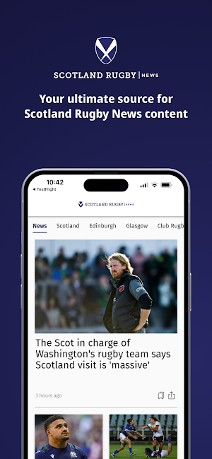 Scotland Rugby News Screenshot 0