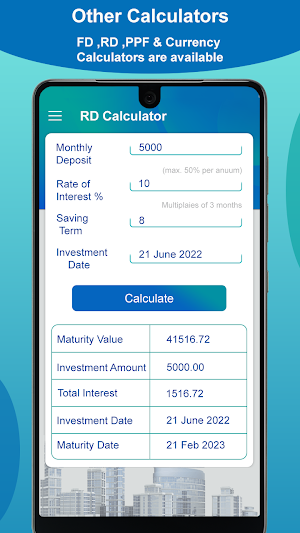 EMI Calculator Compare Loan Screenshot 0