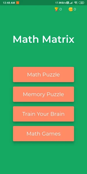 Math Matrix : Math Puzzles Screenshot 0