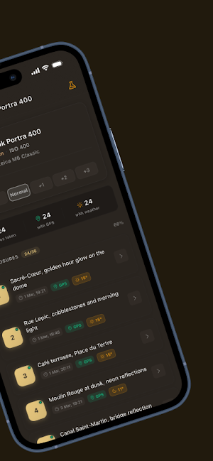 Pellica: Film Roll Tracker Screenshot 2