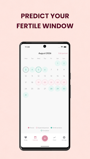 Ovulation Tracker: PCOS Log Screenshot 2