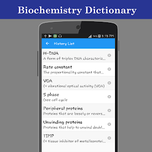 Biochemistry Dictionary Screenshot 3