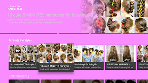 Quick & Easy Hairstyles Screenshot 2