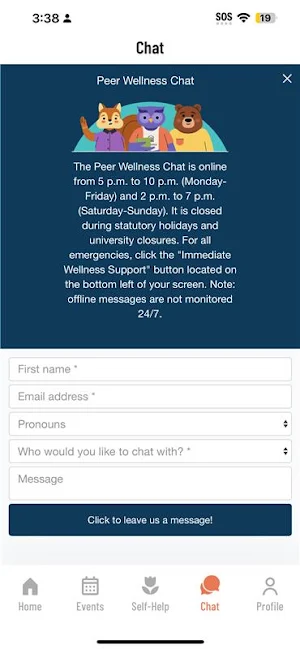 uoWellness Screenshot 3