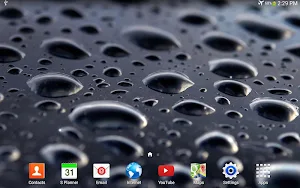 Black Water Live Wallpaper Screenshot 2