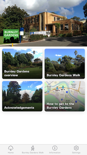 Burnley Gardens Walk Screenshot 0