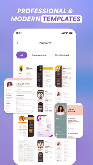 CV Maker Resume Builder PDF Screenshot 3