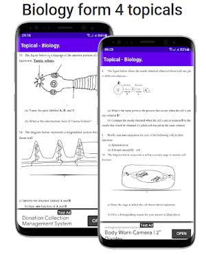 Biology: form 1 -4 topicals. Screenshot 3
