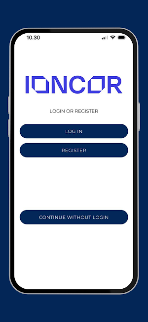 Ioncor App Screenshot 0