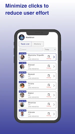 ClinicSync - HomeIVF Screenshot 1