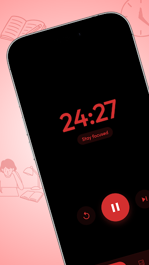 Pomodoro timer for study Screenshot 3