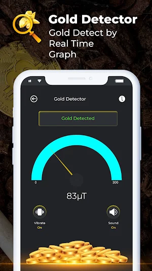 Gold Metal Detector App Screenshot 1