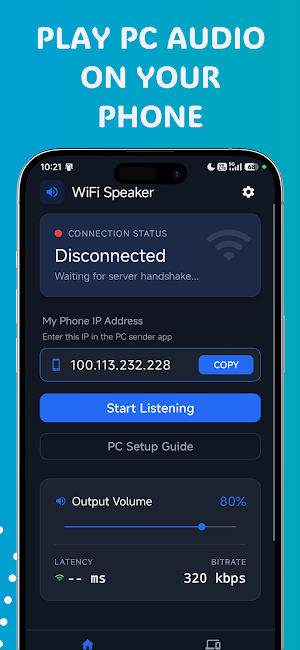 WiFi Speaker: Wireless Audio Screenshot 0