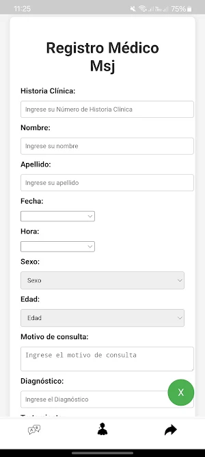 Historia Clinica Screenshot 0