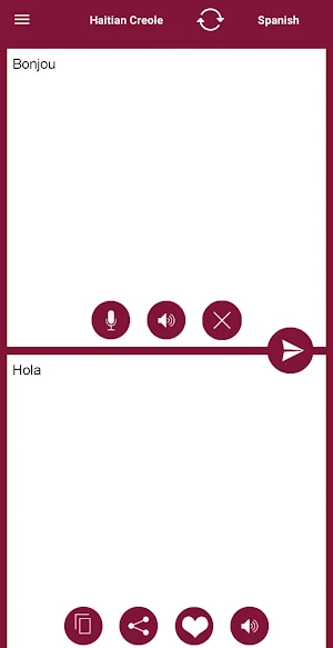 Haitian - Spanish Translator Screenshot 0