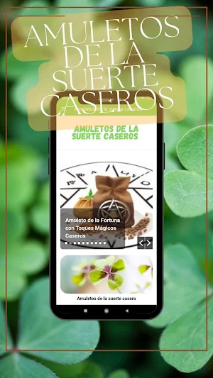 Amuletos de la suerte caseros Screenshot 0