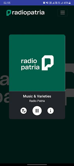 Radio Patria Screenshot 1