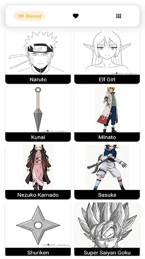 Anime Draw - How To Draw Anime Screenshot 0