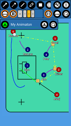 Floorball Tactic Board Screenshot 1