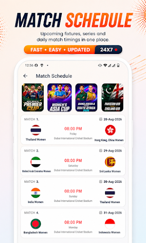 Live Cricket TV Streaming Screenshot 1