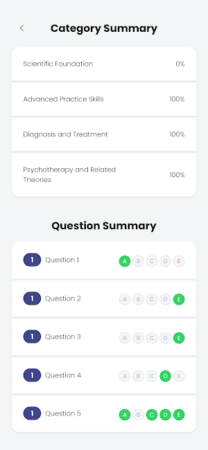 PMHNP Practice Test Screenshot 3