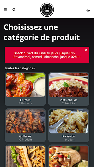 Snack Tip Top Screenshot 0