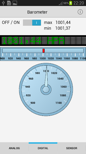 Barometer Screenshot 2