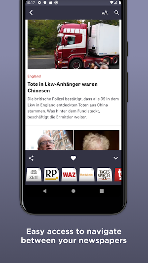 German Newspapers Screenshot 2