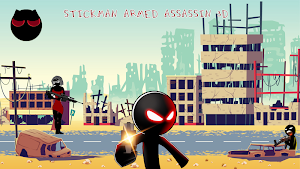 Stickman Armed Assassin 3D Screenshot 0