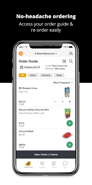 Stanz Foodservice Screenshot 0