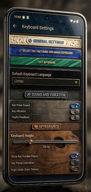 Yakthung Sirijanga Keyboard Screenshot 2
