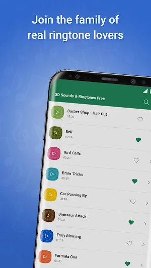 3D Sounds & Ringtones Screenshot 0