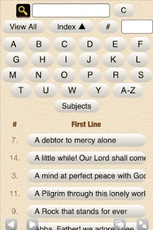 Believers Hymn Book Screenshot 2