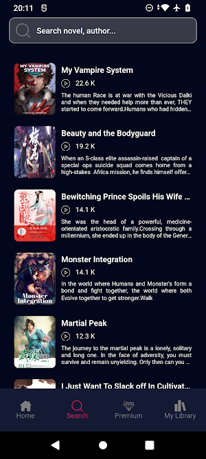 Novel Full Audio - NFAudio Screenshot 2