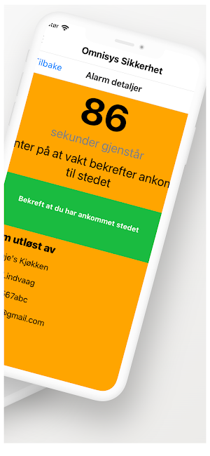 Omnisys Sikkerhet Screenshot 1