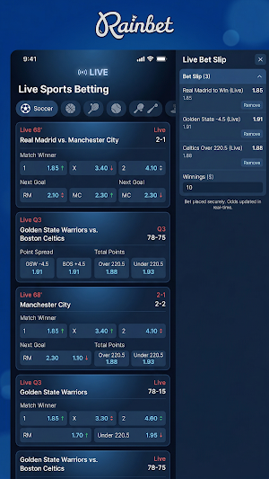Rainbet Screenshot 2
