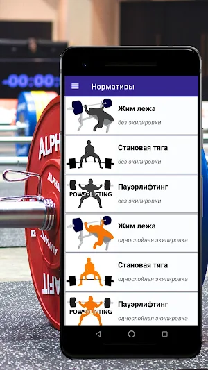 Калькулятор пауэрлифтера Screenshot 0