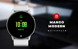Mango Modern Watch Face Screenshot 0