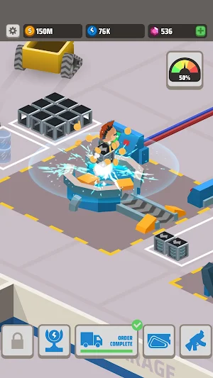 Idle Electricity Outpost Screenshot 2