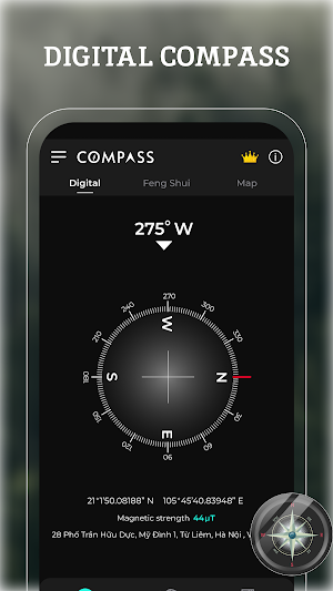 Digital Compass: Easy Navigate Screenshot 1