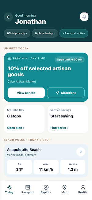 Cabo Passport Screenshot 2