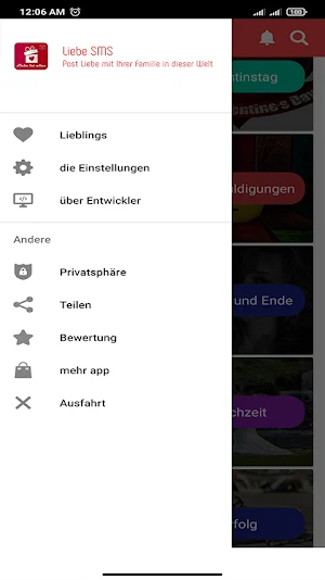 schön ich liebe dich SMS 2022 Screenshot 2