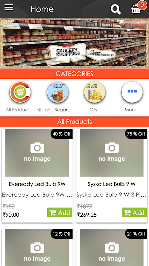 C Grocery Screenshot 3