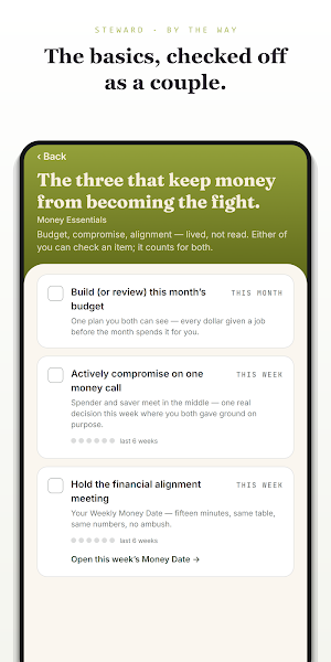 Steward — Couples Money Talks Screenshot 3
