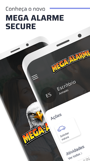 Mega Alarme Secure Screenshot 0