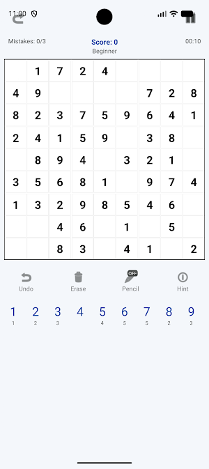 Sudoku King Screenshot 1