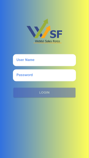 Webtel Sales Force Screenshot 0